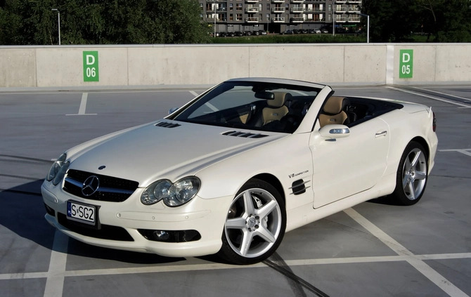 Mercedes-Benz SL cena 206999 przebieg: 69980, rok produkcji 2005 z Katowice małe 497